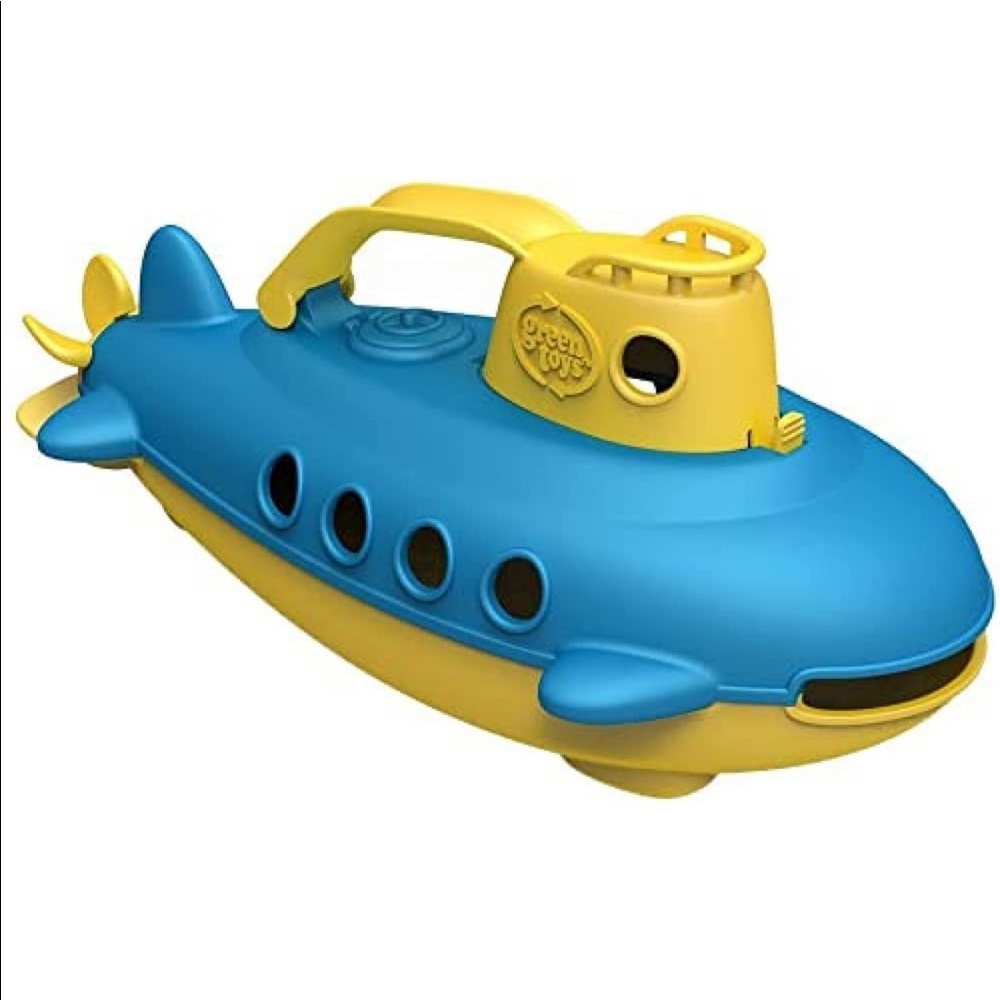 Green Toys Submarine in Yellow & blue